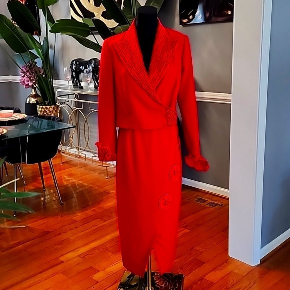 Vintage Vera Cristina suit sz small